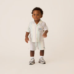 Kith Baby Striped Thompson Camp Short - Mykonos | Kith Mykonos