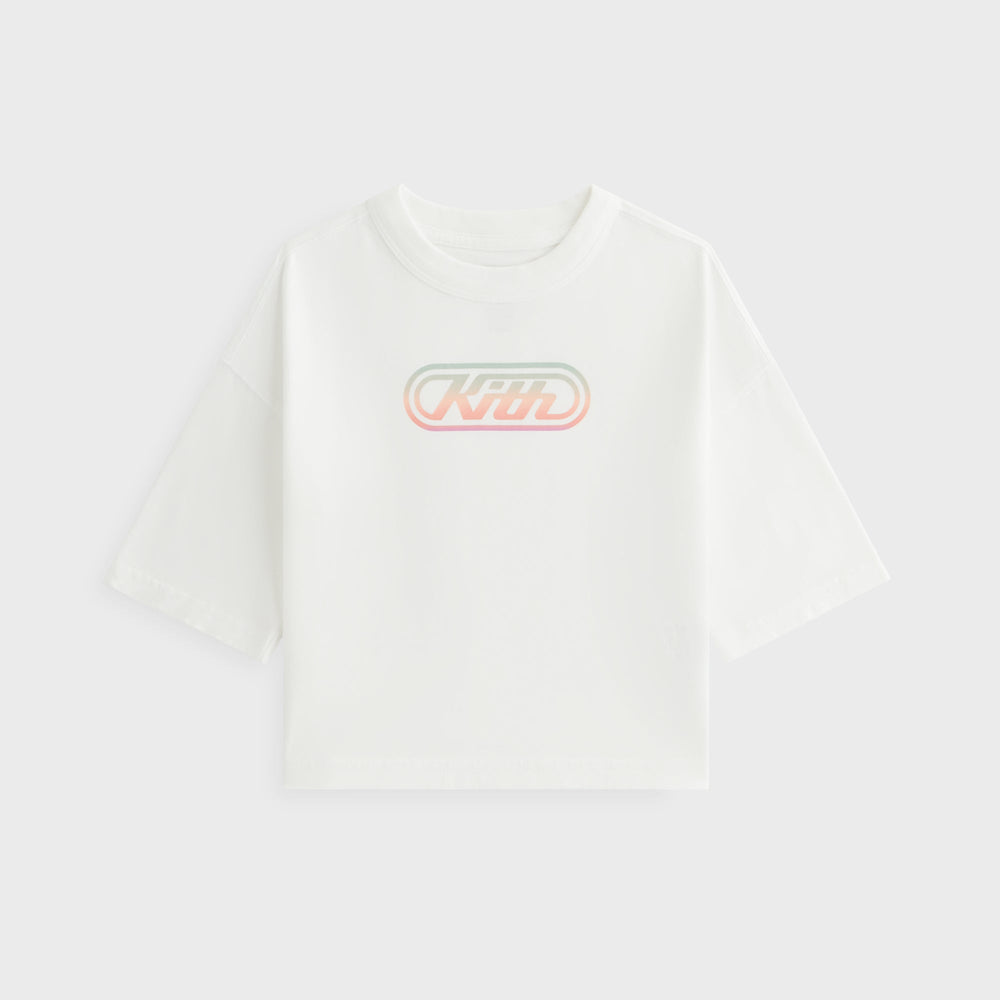 Kith Kids Graphic Logo Leonard Tee - White | Kith White