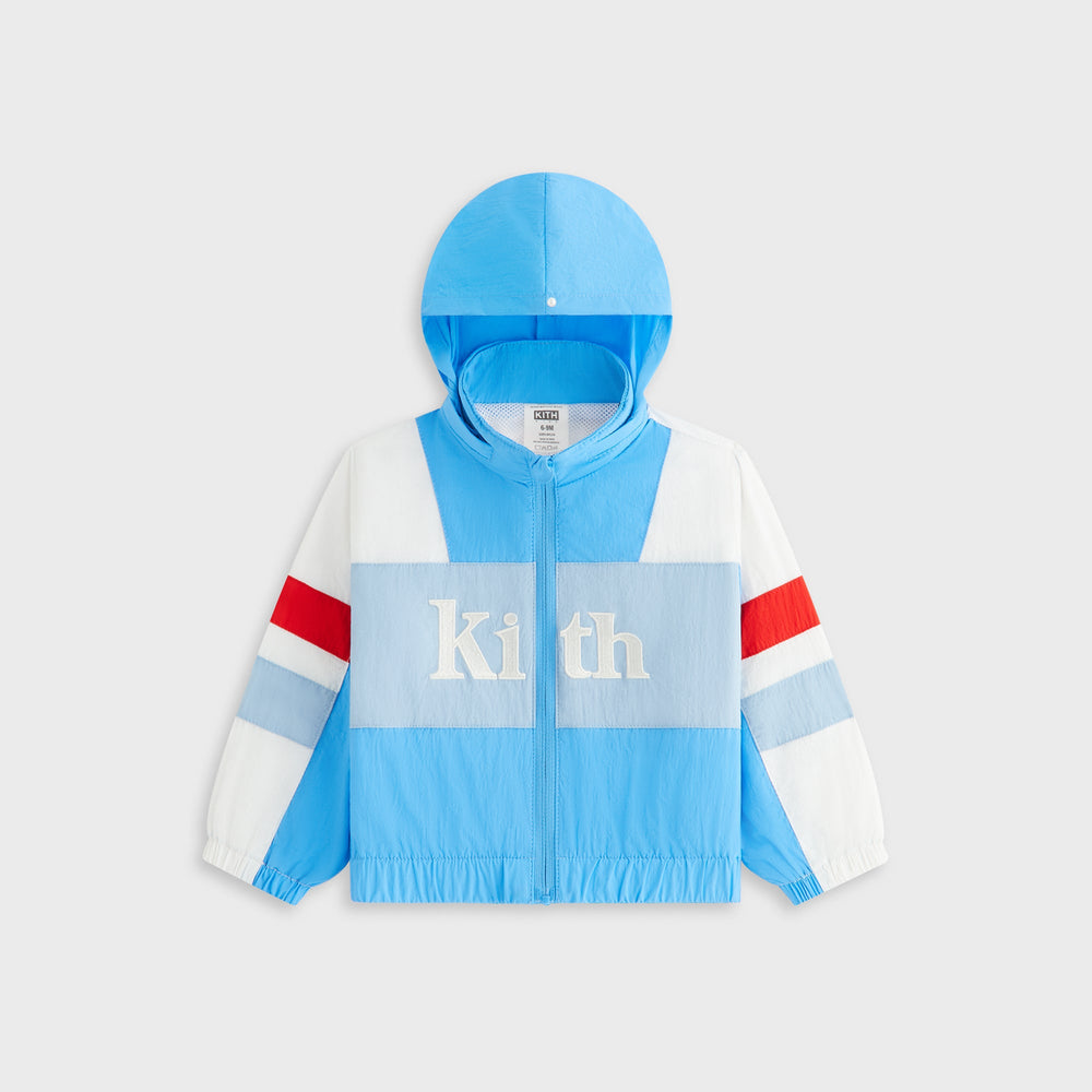Kith Baby Full Zip Track Jacket - Celeste | Kith Celeste