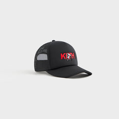 Kith Kids for Peanuts 75 Nolan Poly Foam Trucker - Black | Kith Black