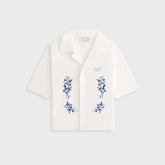Kith Kids Novelty Thompson Camp Collar Shirt - White | Kith White