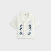 Kith Baby Novelty Thompson Camp Collar Shirt - White | Kith White