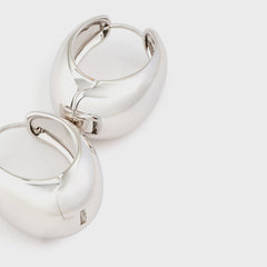 SHASHI Cameron Hoop Earring - Silver | Kith Silver