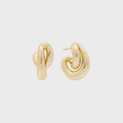 SHASHI Anderson Hoop Earring - Gold | Kith Gold