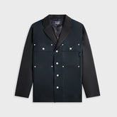 CDG Homme Jacket - Navy / Grey | Kith Navy / Grey
