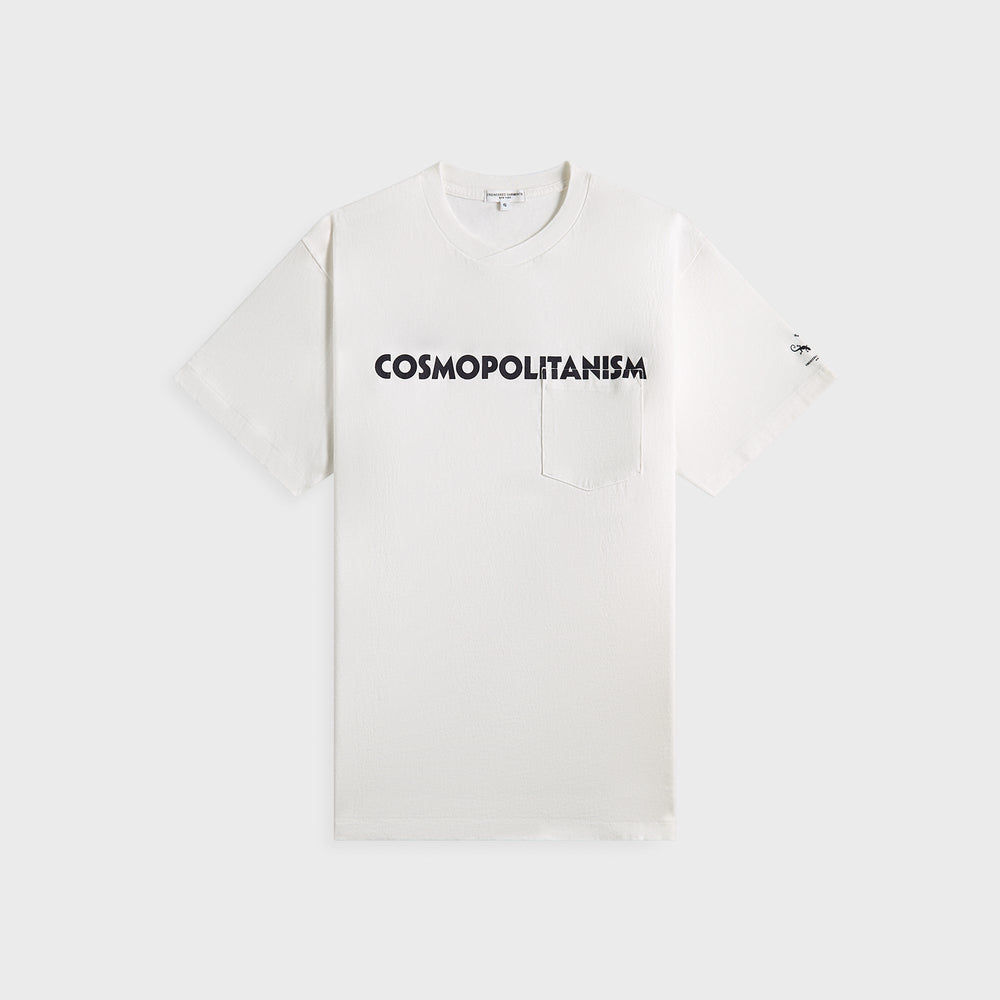 Engineered Garments Printed Cross Crew Neck Tee - White | Kith White