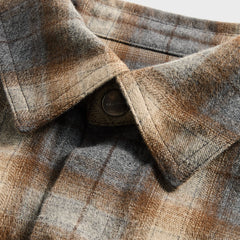 Rick Owens Outershirt - Grey Plaid | Kith Grey Plaid