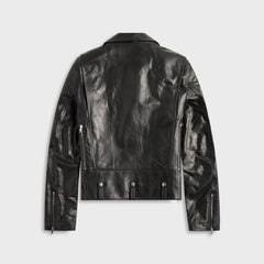 Rick Owens Giacca Pelle Bauhaus Stooges - Black | Kith Black