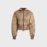 KNWLS Claw Bomber Jacket - Washed Dark Brown | Kith Washed Dark Brown