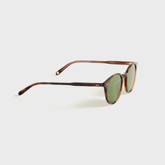 Garrett Leight Clune Sunglasses - Spotted Brown Shell / Semi Flat Pure | Kith Spotted Brown Shell / Semi Flat Pure Green
