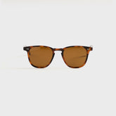 Garrett Leight Brooks Sunglasses - Spotted Brown Shell / Semi Flat Pur | Kith Spotted Brown Shell / Semi Flat Pure Coffee Polar