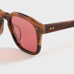 Garrett Leight Adonis Sunglasses - Moth Tortoise Antique Gold / Semi F | Kith Moth Tortoise Antique Gold / Semi Flat Tahitian Rose