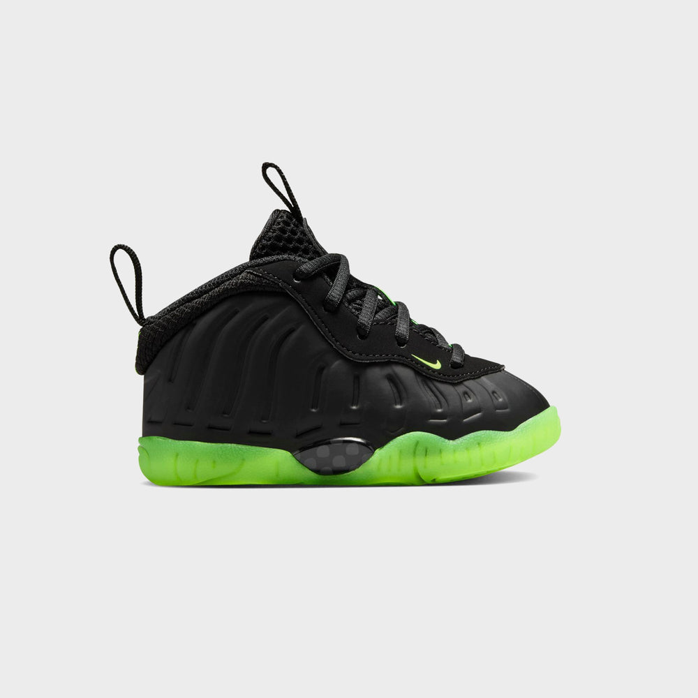 Nike GS Little Posite One - Black / Volt | Kith Black / Volt
