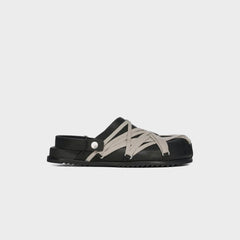 Rick Owens Megalaced Mule Granola Sandal - Pelle Black | Kith Pelle Black