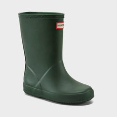 Hunter Little Kids First Classic Wellington Boot - Green | Kith Green
