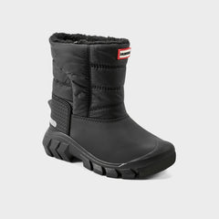 Hunter Little Kids Snow Boot - Black | Kith Black