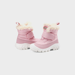 Hunter Little Kids Igloo Lug Sole Insulated Waterproof Snow Boot - Lig | Kith Light Pink