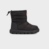 Hunter Kids Cuddle Lug Insulated Waterproof Snow Boot - Black | Kith Black