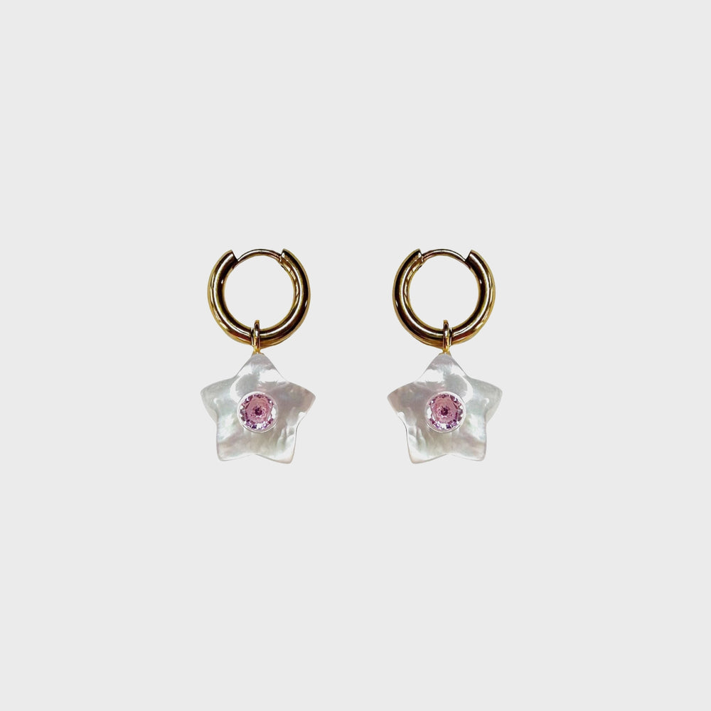 Notte Star Glow Earrings - Pink | Kith Pink