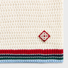 Casablanca Sporty Crochet Short - White | Kith White