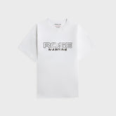 Martine Rose Classic Tee - White Rose Outline | Kith White Rose Outline
