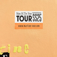 Martine Rose Oversized Tee - Orange Tour | Kith Orange Tour