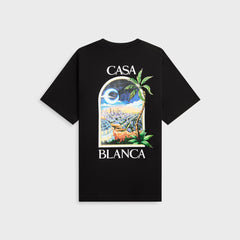 Casablanca La Night Printed Tee - Black | Kith Black