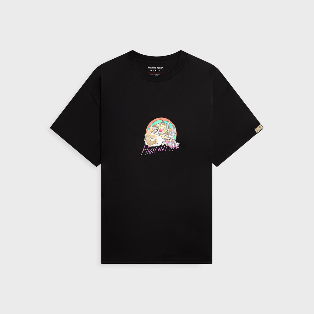Martine Rose Oversized Tee - Black High On Hope | Kith Black High On Hope