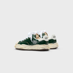 Mihara Yasuhiro Blakey Original Sole Wrinkled Leather Low Top Sneaker | Kith Green
