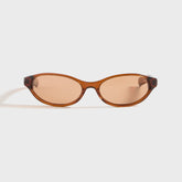 Flatlist Olympia - Crystal Brown / Brown Lens | Kith Crystal Brown / Brown Lens