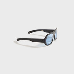 Flatlist Ford - Solid Black / Solid Blue Lens | Kith Solid Black / Solid Blue Lens