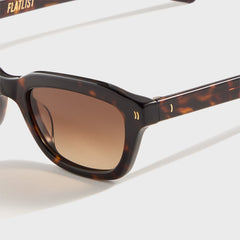 Flatlist Clint - Dark Tortoise / Brown Gradient Lens | Kith Dark Tortoise / Brown Gradient Lens