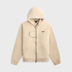 Ksubi Zipped Denim Hoodie - Ecru | Kith Ecru