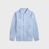 Engineered Garments Guayabera Shirt - Light Blue | Kith Light Blue