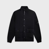 C.P. Company Compact Cotton Full Button Lens Knit - Total Eclipse | Kith Total Eclipse
