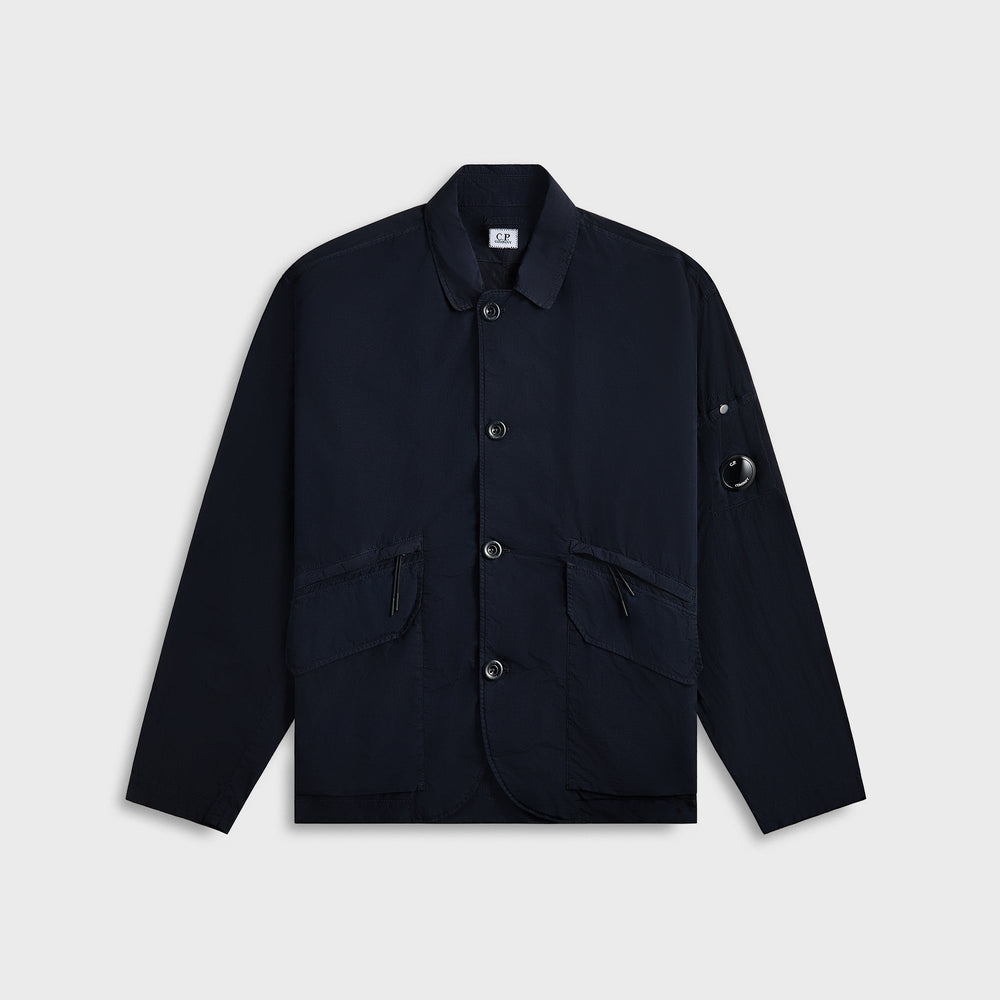C.P. Company Flatt Nylon Lens Blazer - Total Eclipse | Kith Total Eclipse