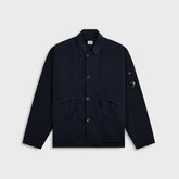 C.P. Company Flatt Nylon Lens Blazer - Total Eclipse | Kith Total Eclipse