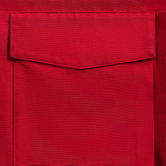 Auralee Wool Max Canvas High Neck Zip Blouson - Red | Kith Red