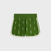 Kith Women Mica Pique Logo Knit Short - Turf | Kith Turf