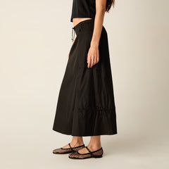 Kith Women Kyo Utility Maxi Skirt - Black | Kith Black
