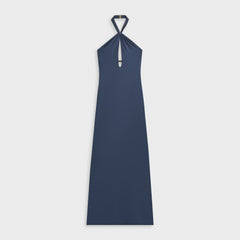 Kith Women Sasha Halter Maxi Dress - Nocturnal | Kith Nocturnal
