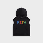 Kith Kids Pathways Sleeveless Hoodie - Black | Kith Black