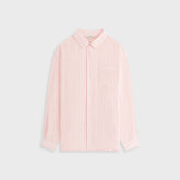 Kith Women Ora II Sheer Stripe Shirt - Abelia | Kith Abelia
