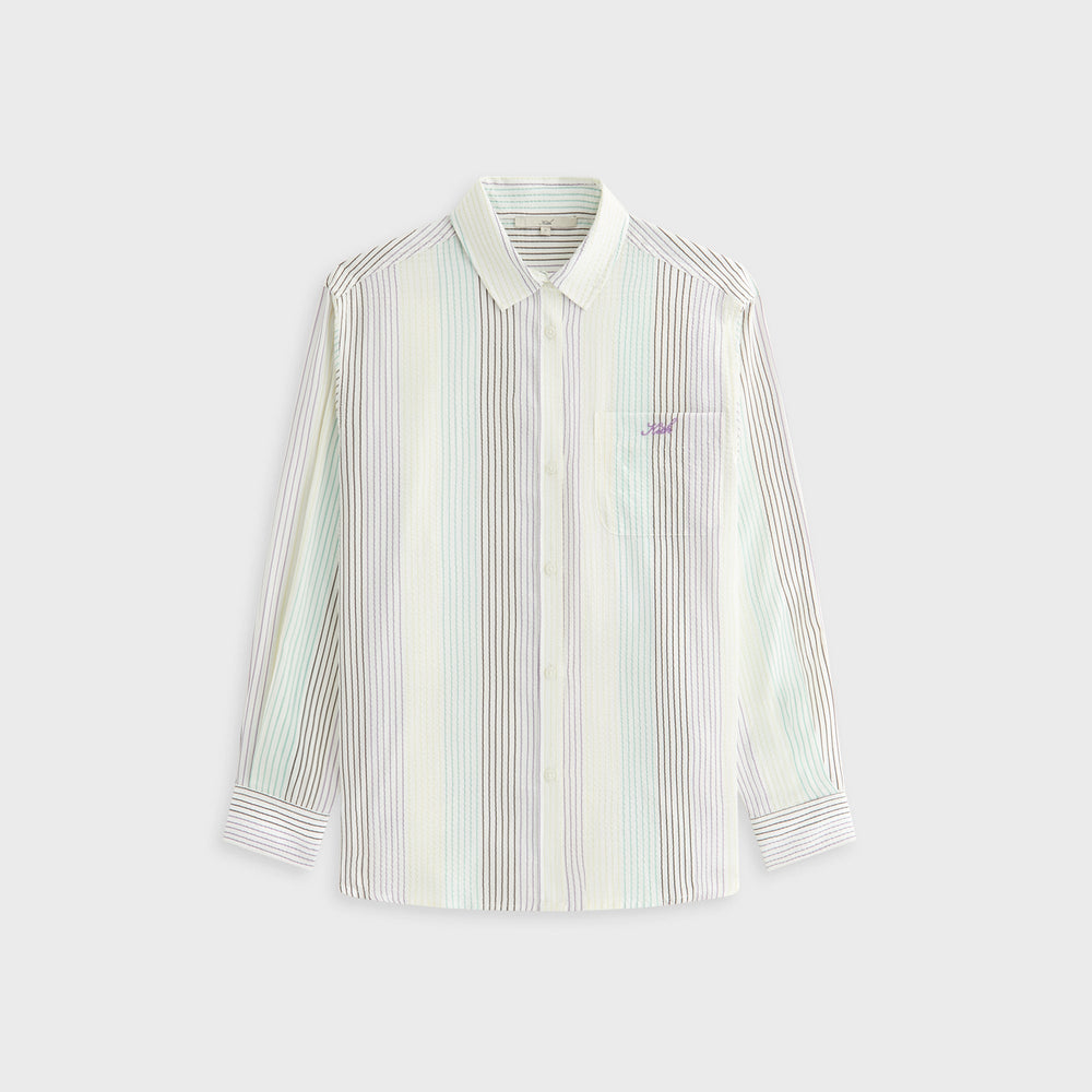 Kith Women Ora II Seersucker Shirt - Mykonos | Kith Mykonos
