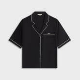 Kith Women Elena Snap Front Shirt - Black | Kith Black
