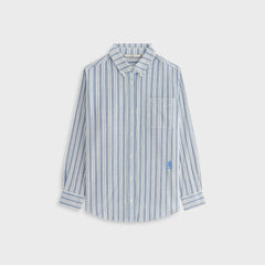 Kith Women Ora II Dobby Stripe Shirt - Royal | Kith Royal