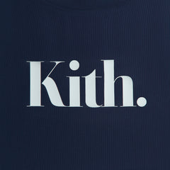 Kith Women Misha Super Crop Tee - Nocturnal | Kith Nocturnal