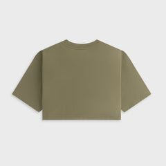 Kith Women Fei Cropped Tee - Canopy | Kith Canopy