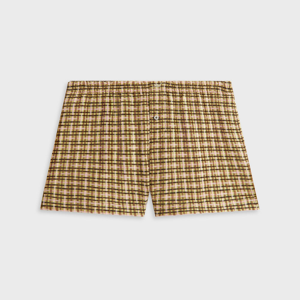 Kith Women Ida II Bubble Check Boxer Short - Protea | Kith Protea