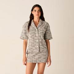 Kith Women Tweed Sven Skort - Kindling | Kith Kindling